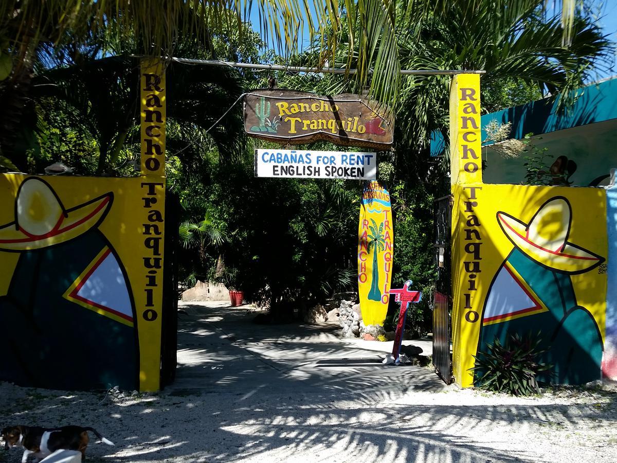 Rancho Tranquilo Vandrehjem Tulum Eksteriør billede